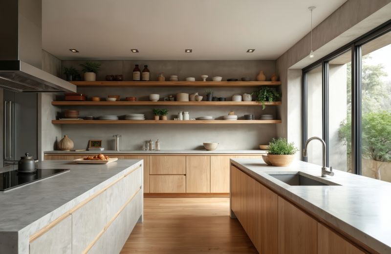 Poured Countertop Installation in Sonoma County, CA